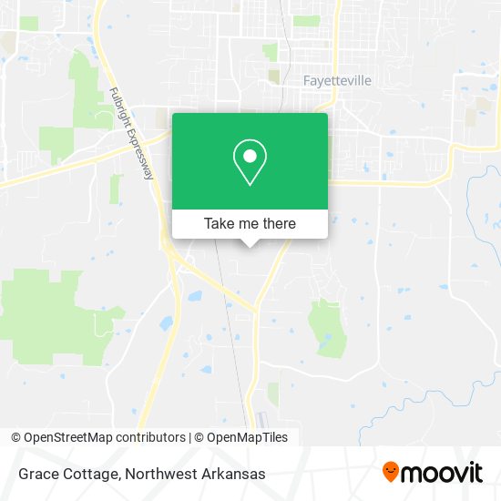 Grace Cottage map