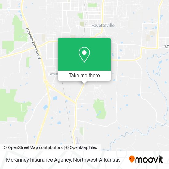 Mapa de McKinney Insurance Agency