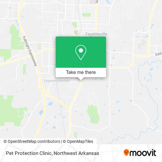 Pet Protection Clinic map