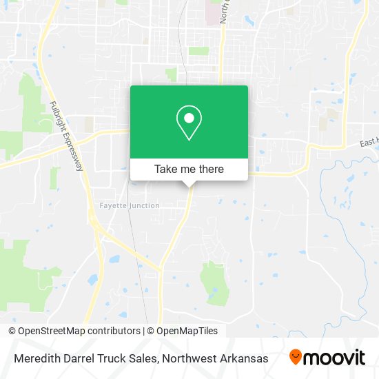 Mapa de Meredith Darrel Truck Sales