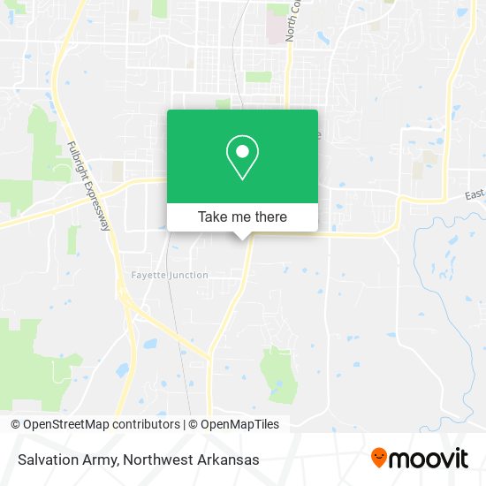 Salvation Army map