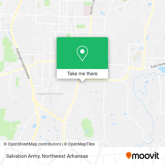 Mapa de Salvation Army