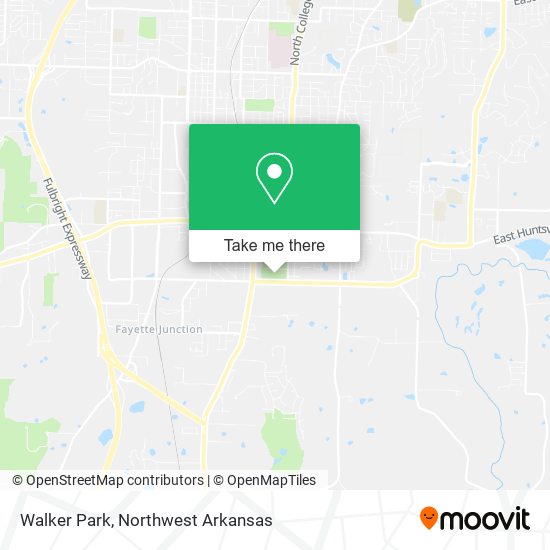 Mapa de Walker Park