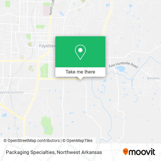 Packaging Specialties map