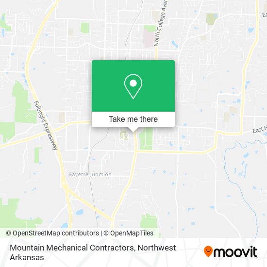 Mountain Mechanical Contractors map