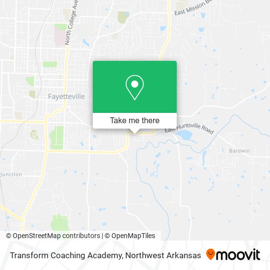 Transform Coaching Academy map