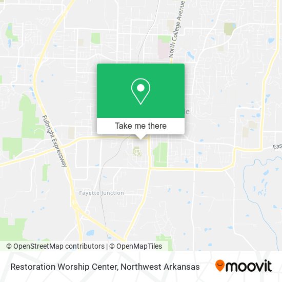 Restoration Worship Center map