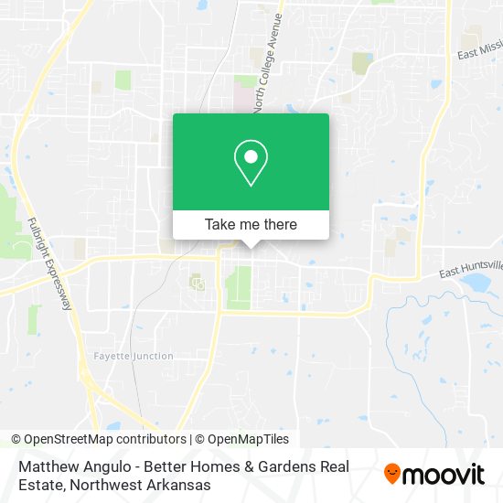 Matthew Angulo - Better Homes & Gardens Real Estate map