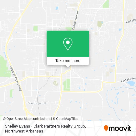 Mapa de Shelley Evans - Clark Partners Realty Group
