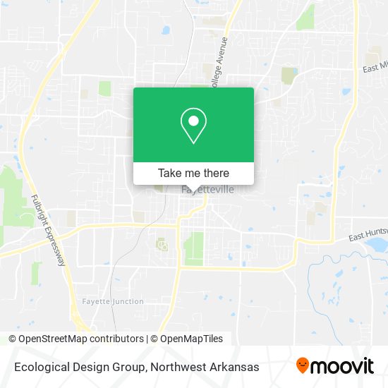 Ecological Design Group map