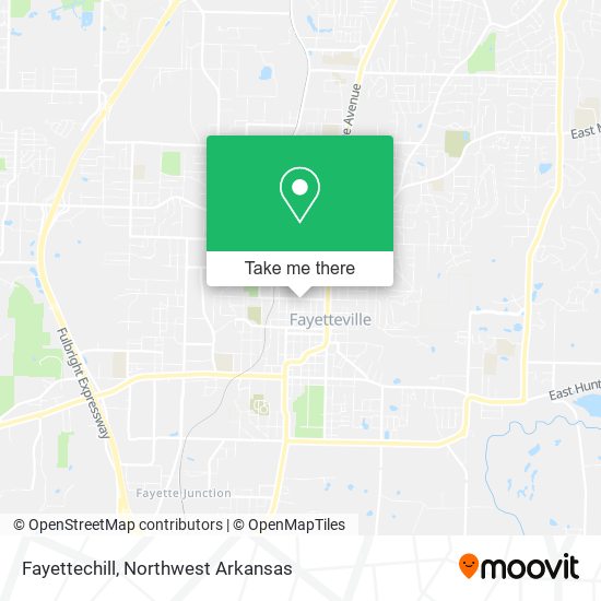 Fayettechill map