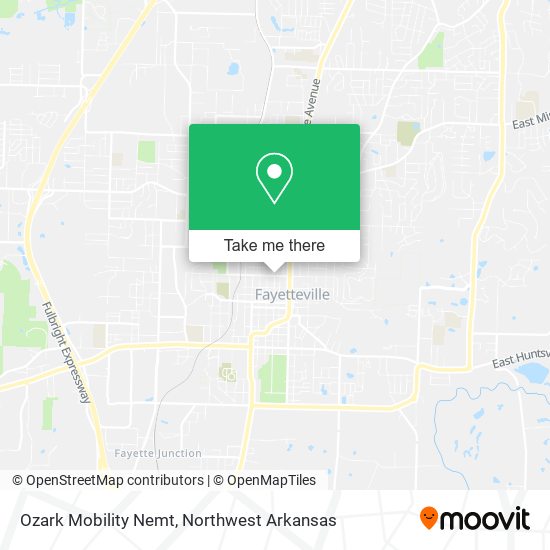 Ozark Mobility Nemt map