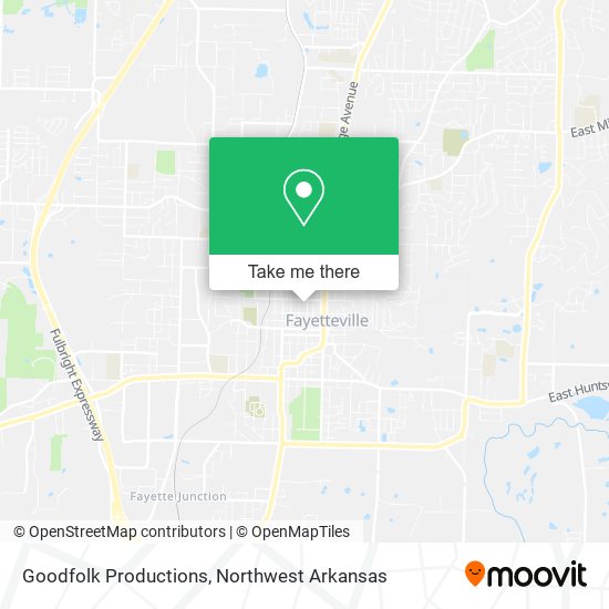 Goodfolk Productions map