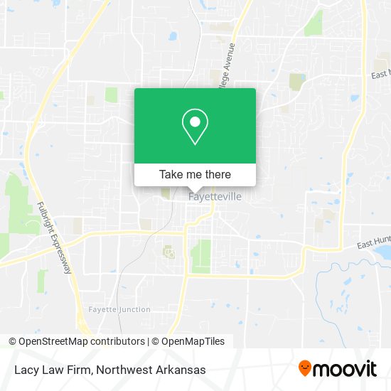 Lacy Law Firm map