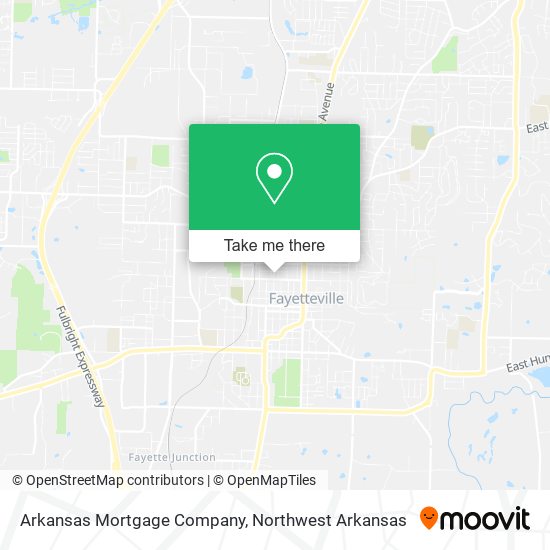 Arkansas Mortgage Company map