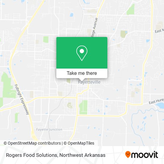 Rogers Food Solutions map