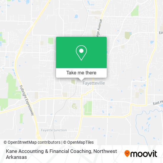 Kane Accounting & Financial Coaching map