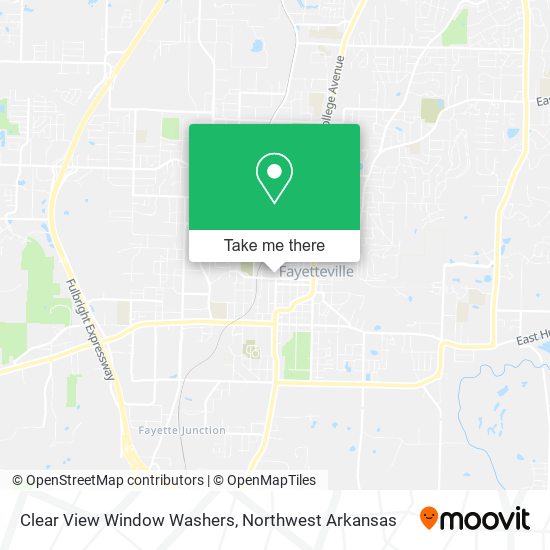 Mapa de Clear View Window Washers