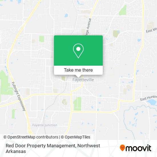 Mapa de Red Door Property Management