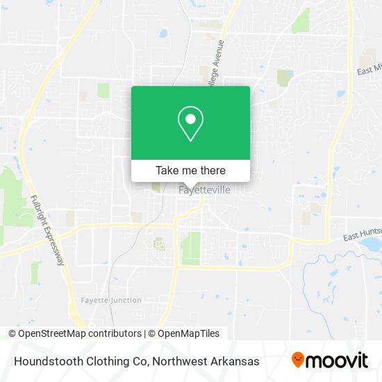Houndstooth Clothing Co map