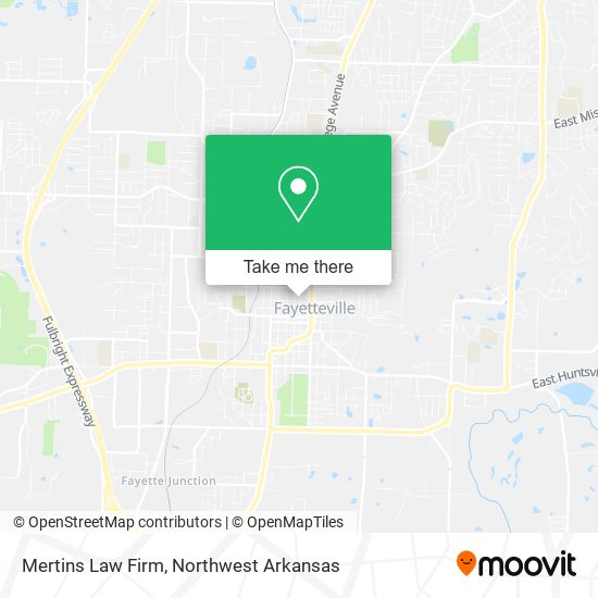 Mapa de Mertins Law Firm