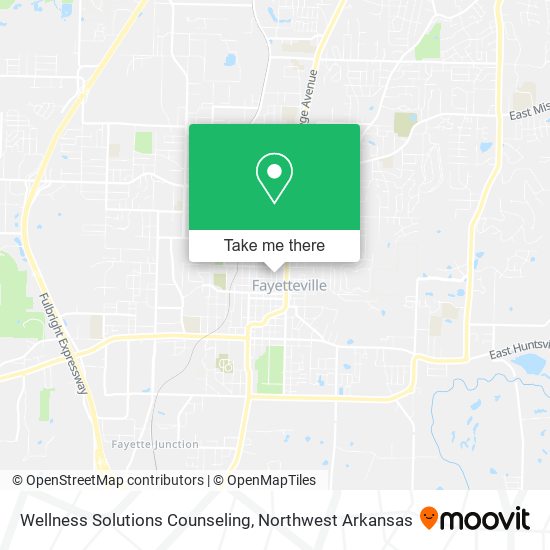 Wellness Solutions Counseling map