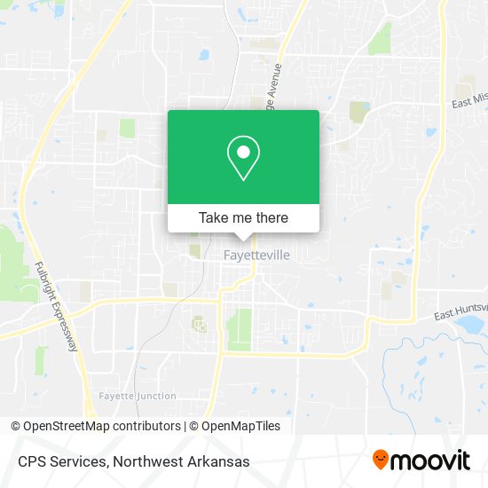 CPS Services map