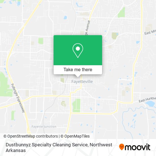 Dustbunnyz Specialty Cleaning Service map