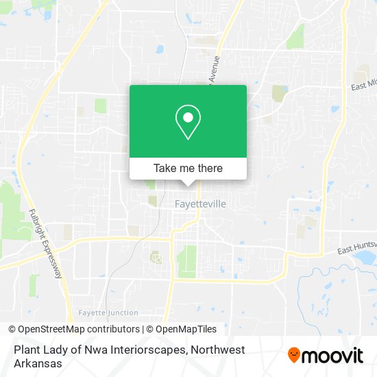 Plant Lady of Nwa Interiorscapes map