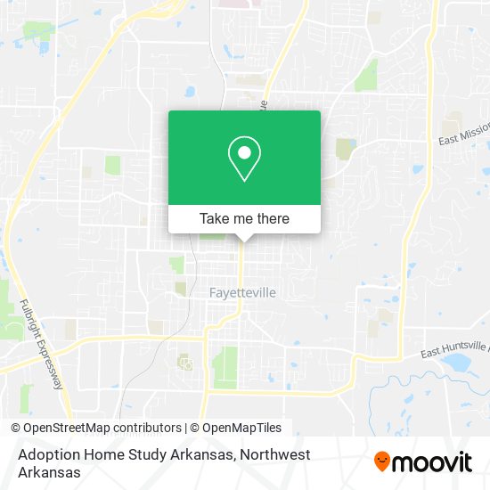 Adoption Home Study Arkansas map