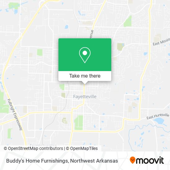 Buddy's Home Furnishings map