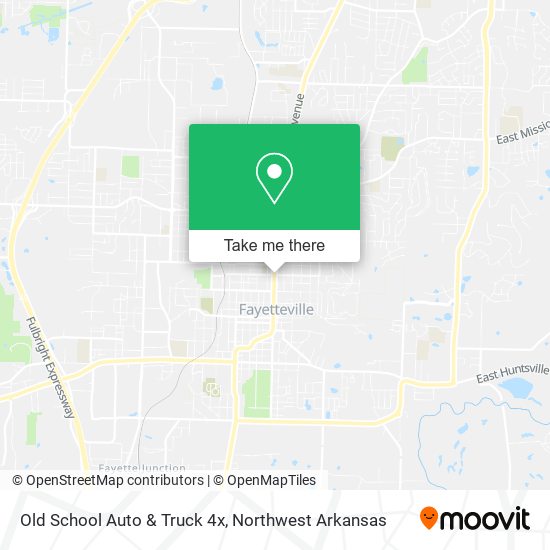 Old School Auto & Truck 4x map