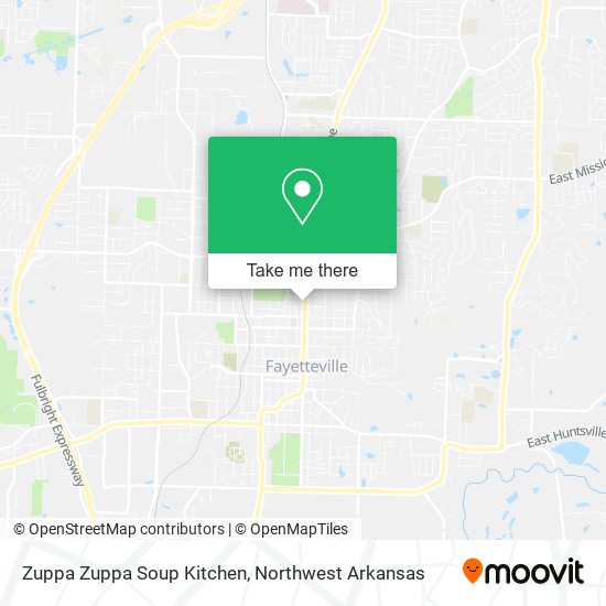 Zuppa Zuppa Soup Kitchen map