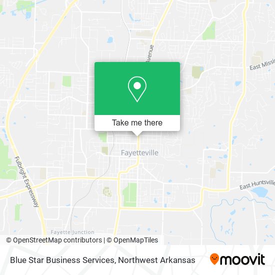 Mapa de Blue Star Business Services