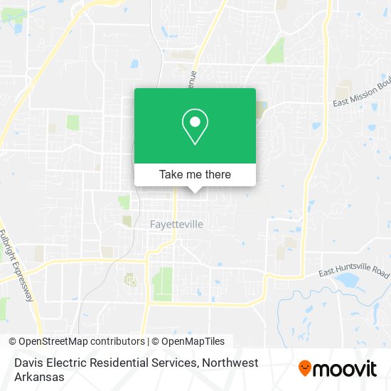Mapa de Davis Electric Residential Services