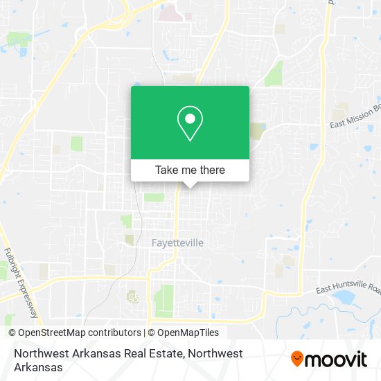 Northwest Arkansas Real Estate map