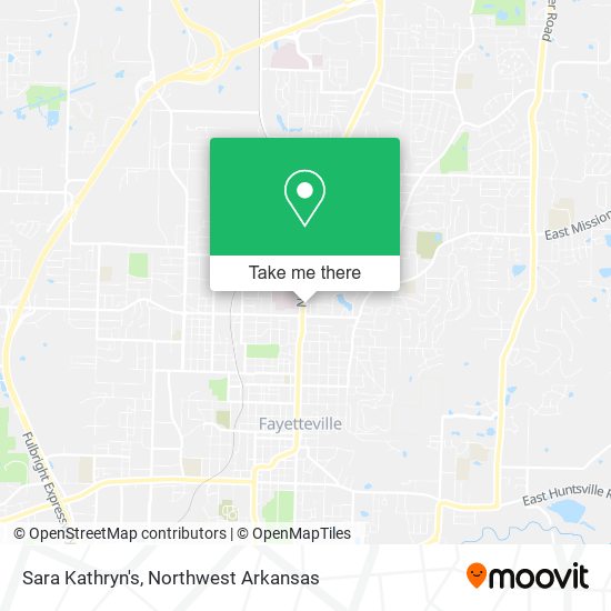 Sara Kathryn's map