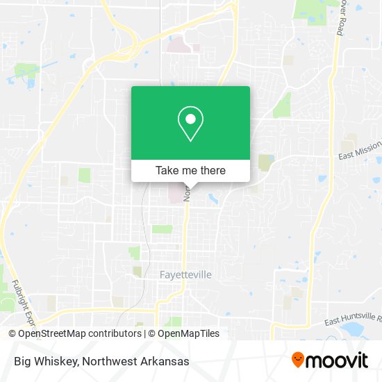 Big Whiskey map