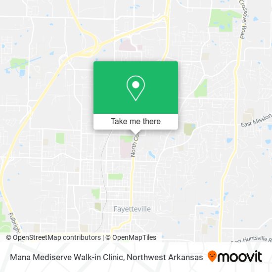 Mana Mediserve Walk-in Clinic map