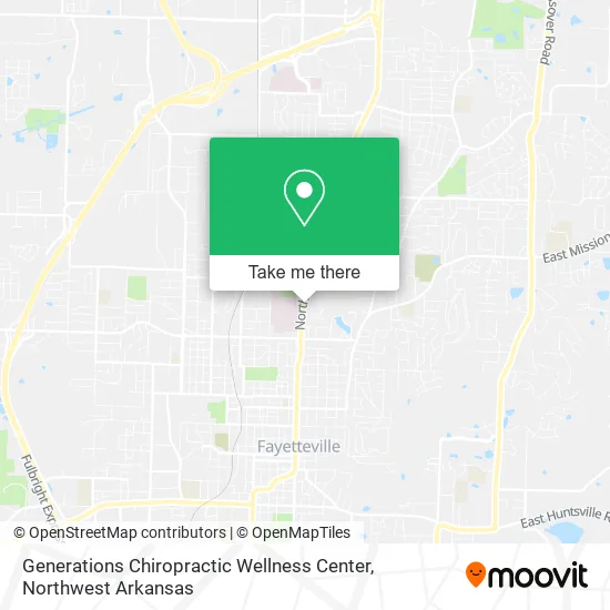 Generations Chiropractic Wellness Center map