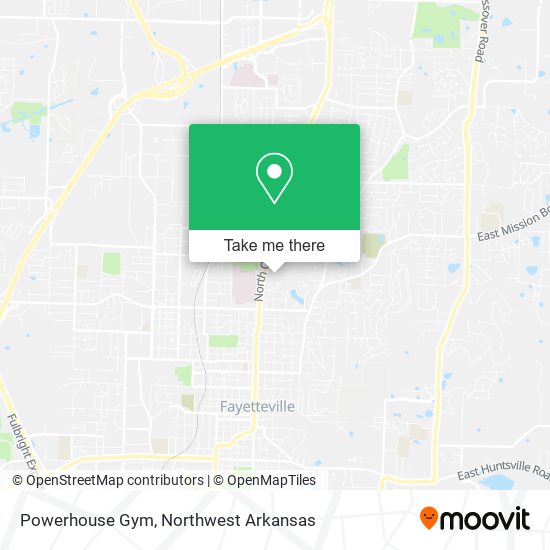 Powerhouse Gym map
