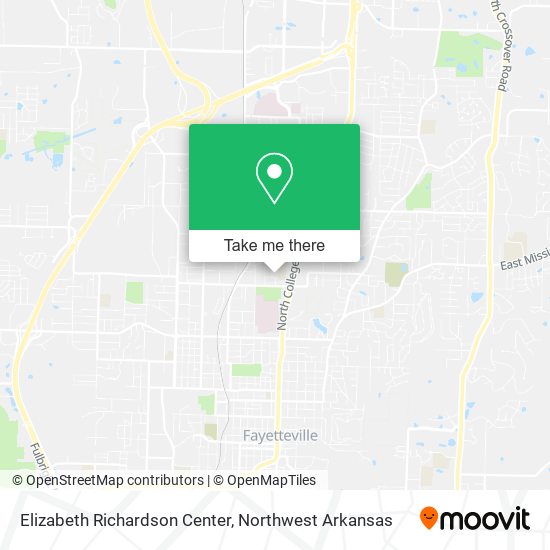 Mapa de Elizabeth Richardson Center