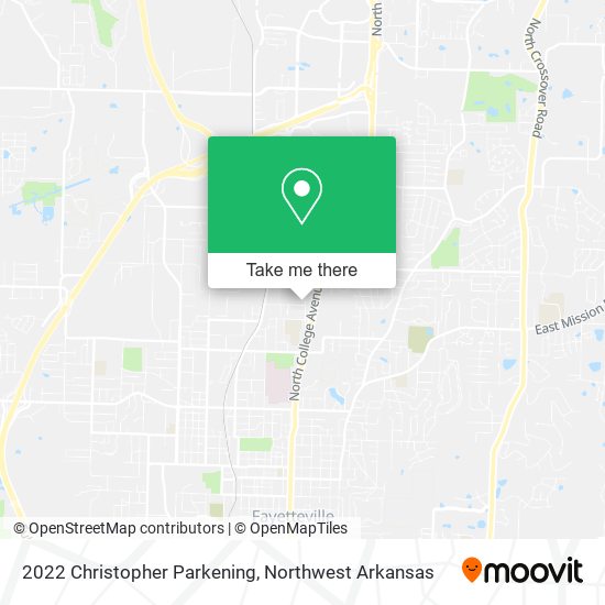 2022 Christopher Parkening map