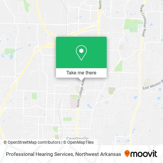 Mapa de Professional Hearing Services
