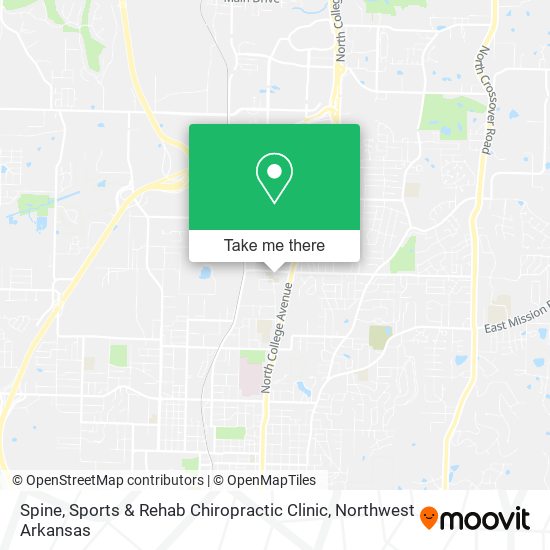 Mapa de Spine, Sports & Rehab Chiropractic Clinic