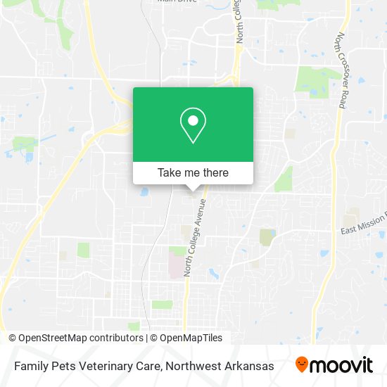 Family Pets Veterinary Care map