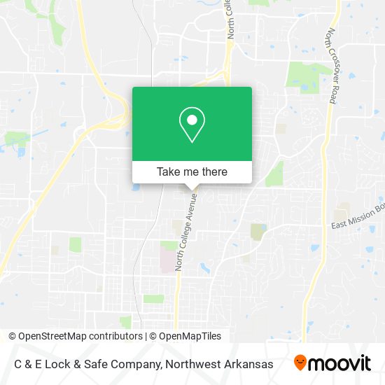 C & E Lock & Safe Company map