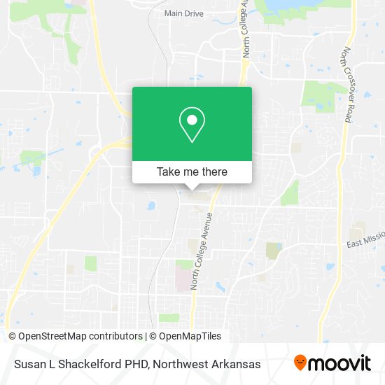 Mapa de Susan L Shackelford PHD