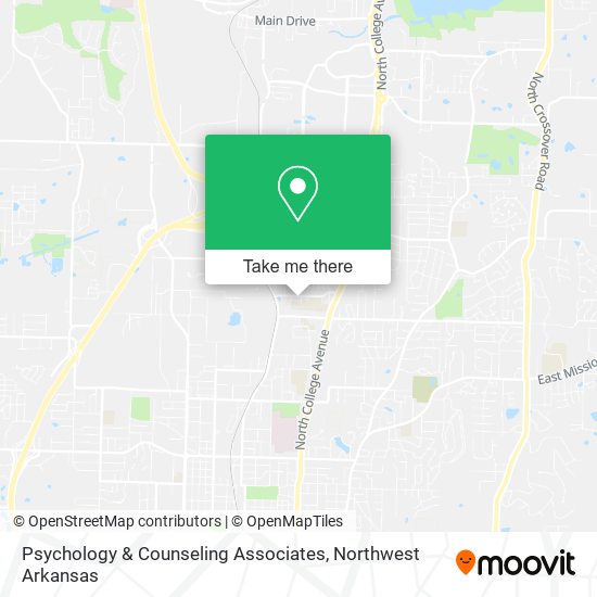Mapa de Psychology & Counseling Associates