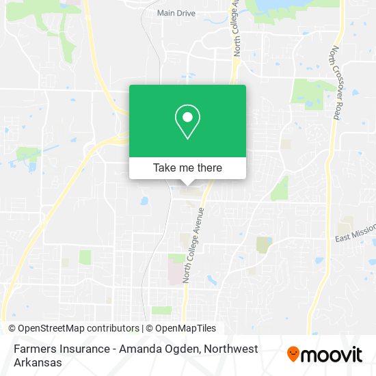 Farmers Insurance - Amanda Ogden map